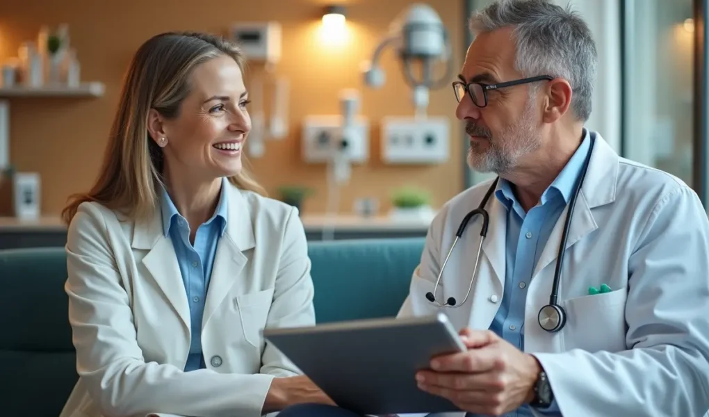 patient choosing specialized medical care for improved long term health outcomes