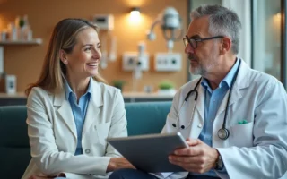 patient choosing specialized medical care for improved long term health outcomes